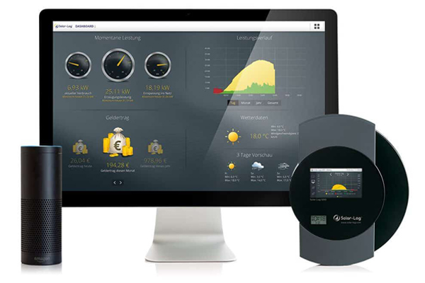 PV system monitoring with the "Alexa" voice service